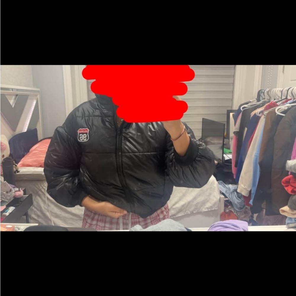 Racer Puffer Jacket size small for winter fall